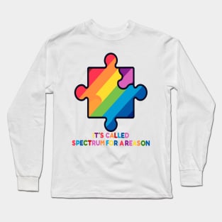 Spectrum For A Reason: Mind Body Balance Long Sleeve T-Shirt